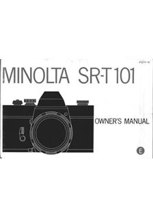 Minolta SRT 101 manual. Camera Instructions.